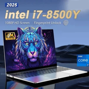 15.6" Intel Core i7 Laptop Computer – Windows 11 Pro, 16GB DDR4, 1TB SSD, Full HD IPS Display, Fingerprint Unlock Notebook PC