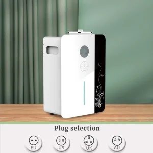 3000m³ Commercial Air Purifier & Aroma Diffuser – 800ML Capacity, WIFI Control, Metal Body Essential Oil Scent Machine